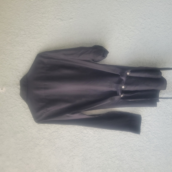 Velvet Heart Silk Button Up Shirt - Picture 10 of 11